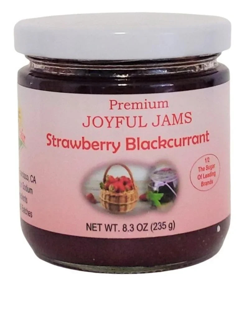 (with Amazing brands) 70 - than Premium Wonderful and Flavor. less Pack) for Spreadable. Jam most Foodie. a (3 Delicious - sugar Strawberry percent Gift fruit Blackcurrant